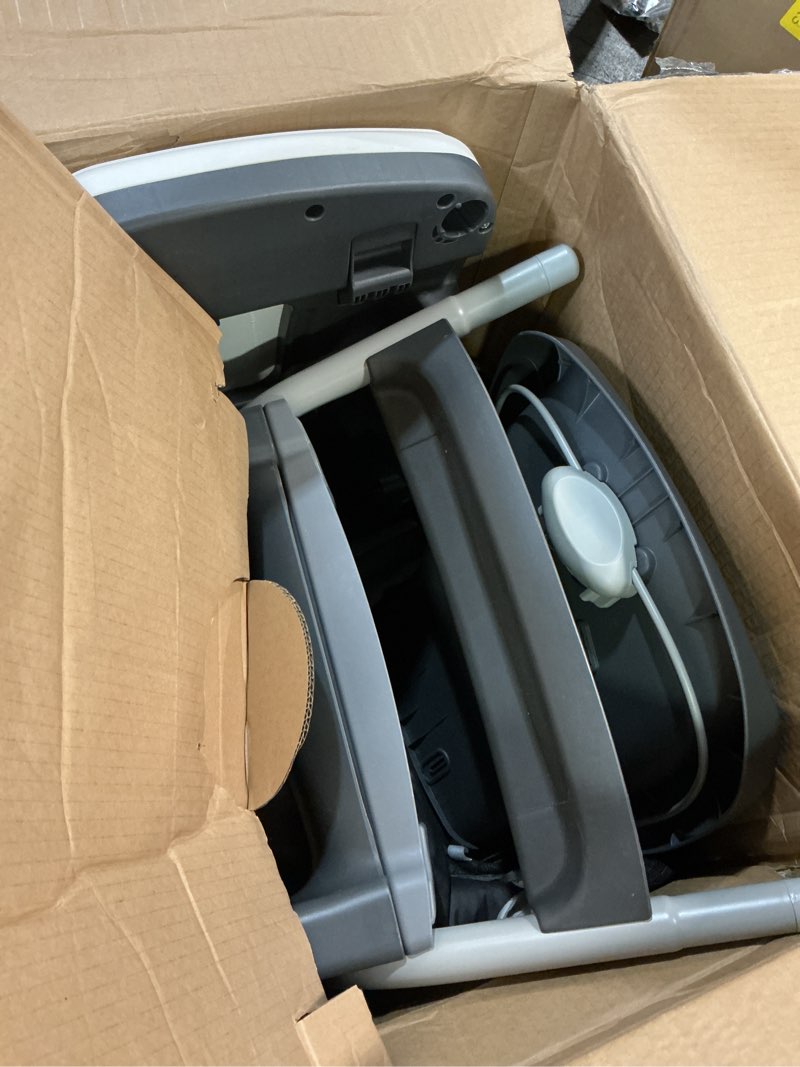 Condition photo showing As Is for graco® table2table lx 6-in-1 highchair, arrows with infant head support & one-hand removable tray