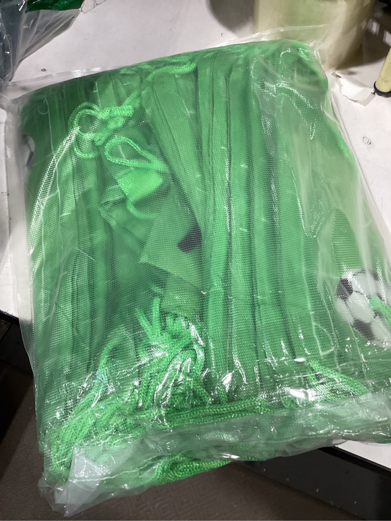 Condition photo showing Good Condition for sadnyy 32 pcs soccer drawstring bag football party favor backpack sports football treat bags gift for team soccer theme birthday