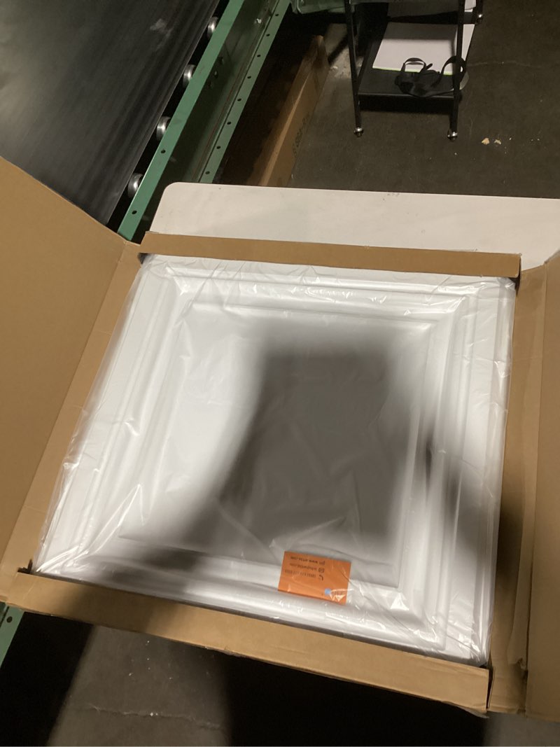 Condition photo showing Good Condition for Art3d PVC Ceiling Tiles, 2'x2' Plastic Sheet in White (12-Pack)