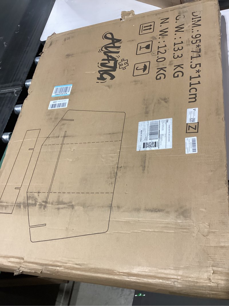 Condition photo showing As Is for ALL4JIG 1500 Piece Adjustable Jigsaw Puzzle Table for Adults, 35.4"x26.4" Multi-Functional Puzzle Board with 4+2 Drawers & Protective Cover, 45-Degree Any-Angle Tilt for Work, Exercise & Leisure Green Medium-1500pcs