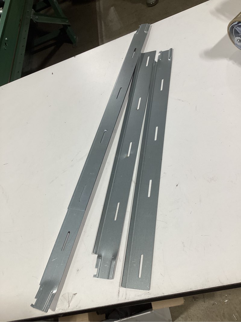 Condition photo showing As Is for 2 Pcs 26'' to 40. 5'' Adjustable File Bar for Inside a File Cabinet Drawer Cabinet Rails Left to Right Dimension (Silver) Silver 2