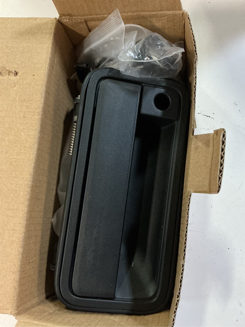 Condition photo showing Good Condition for apperfit all metal exterior door handles w/key lock cylinders compatible with 1995-2000 chevrolet chevy/gmc c1500 c2500 c3500 k1500 k2500 k3500 suburban tahoe yukon 15742229 15742230 black front