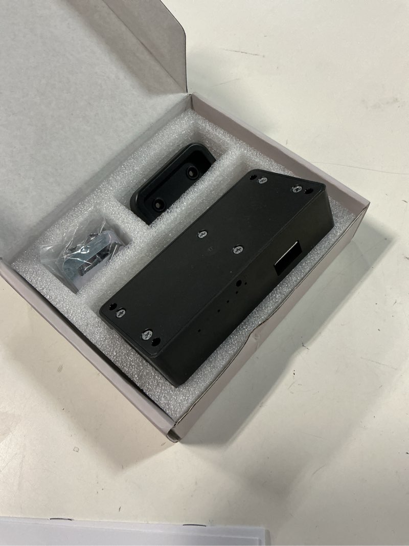 Condition photo showing Good Condition for anweller smart cabinet lock, hidden no drill adhesive baby proofing child proof drawer locks, keyless rfid bluetooth cabinet locks for adults file kitchen cupboard closet liquor - black