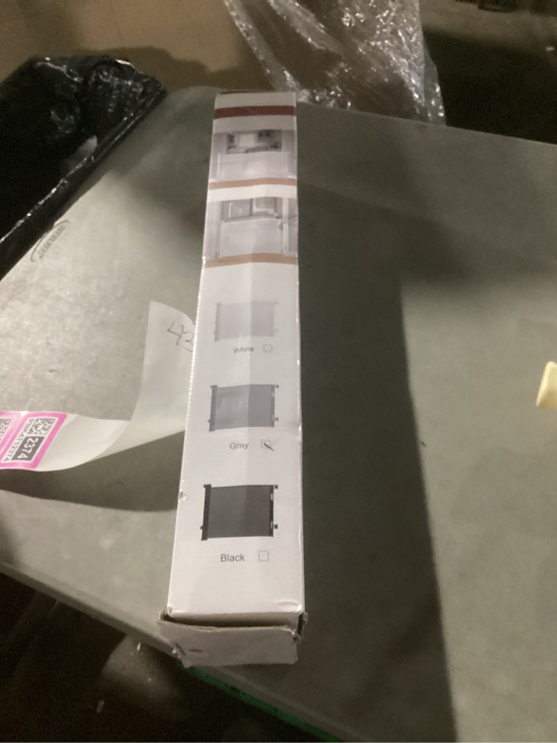 Condition photo showing Good Condition for retractable baby gates for doorways, 58" extra wide mesh child dog gate for stairs, 34" tall toddler pet gate indoor and outdoor, easy install, essential for home safety, black black 34" tall x 58" wide