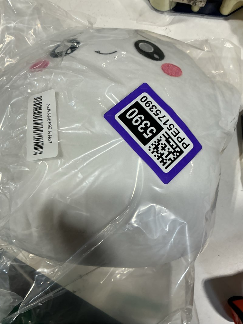 Condition photo showing Good Condition for ghosty plush toy glow in the dark fluorescent doll toy,foxy and boxy plush the best gift for christmas birthday