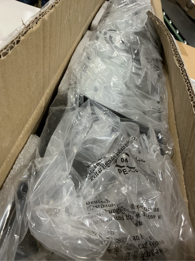 Condition photo showing As Is for 4-Light Bathroom Vanity Light, Matte Black Bathroom Light Fixtures Over Mirror,LED Vanity Lights with 360°Rotating Lamp Head(32in) Matte Black-Dimmable 4-Light,30Inch