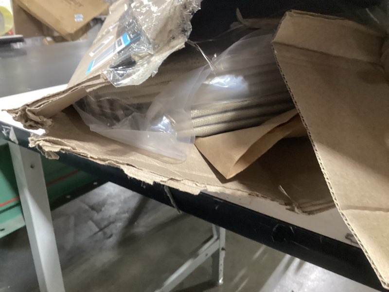 Condition photo showing Good Condition for pure era bullnose carpet stair treads tape free non-slip indoor stair protectors pet friendly stair treads for wooden steps 9.5" x 30"(2 pieces, cream gray diamond trellis) cream gray diamond trellis 2 pieces with bullnose