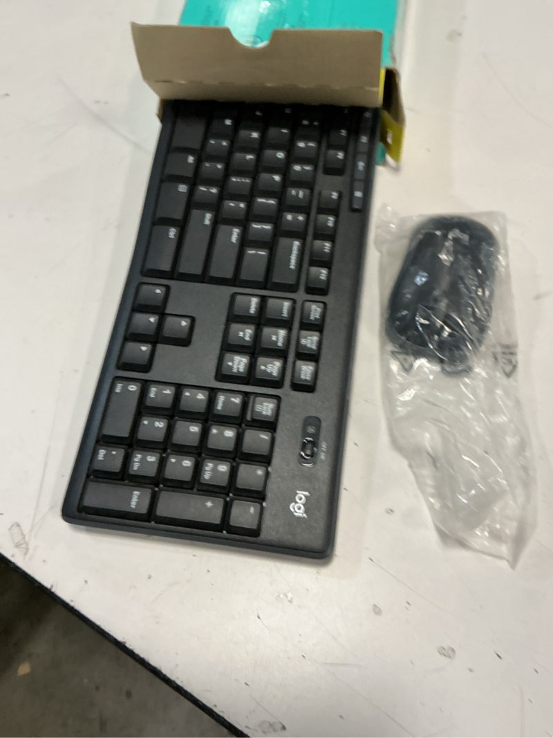 Condition photo showing Good Condition for Logitech MK270 Wireless Keyboard and Mouse Combo for Windows, 2.4 GHz, 8 Multimedia Keys, PC, Laptop, Wireless Keyboard Compact Mouse Combo - Black Black 1 Pack Combo