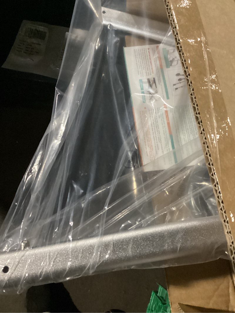 Condition photo showing New/Like New for Narrow Walkers for Seniors with Seat, Lightweight Folding Space Saver Mobility Rolling Walker,Height Adjustable Standard Walker with Aluminum Frame, 5-inch Wheels, Compact Travel Walker (Silver)