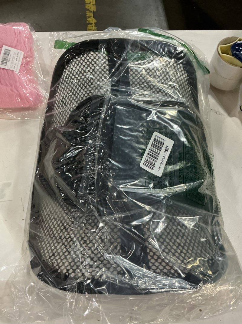 Condition photo showing New/Like New for Samyoung Mesh Back Lumbar Support, Back Support Seat Cushion with Breathable Mesh for Office Chairs Car 12” x 16” Black