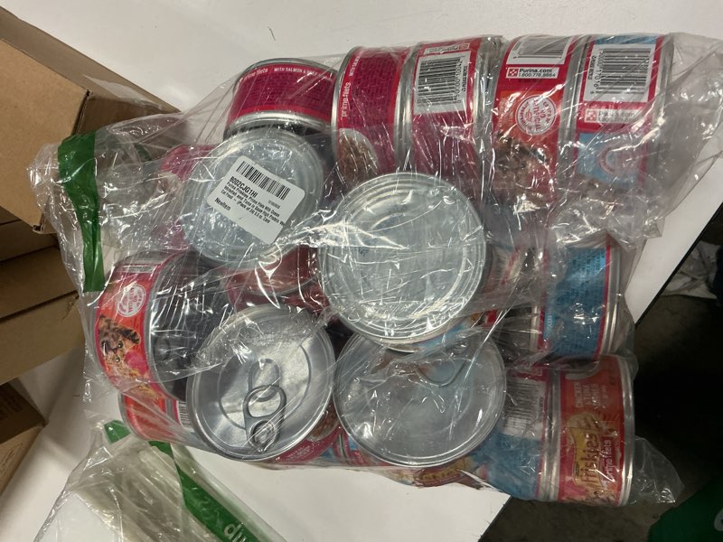 Condition photo showing New/Like New for (By nov 2027)Purina Friskies Prime Filets With Ocean Whitefish and Tuna in Sauce High Protein Wet Cat Food - (Pack of 24) 5.5 oz. Cans