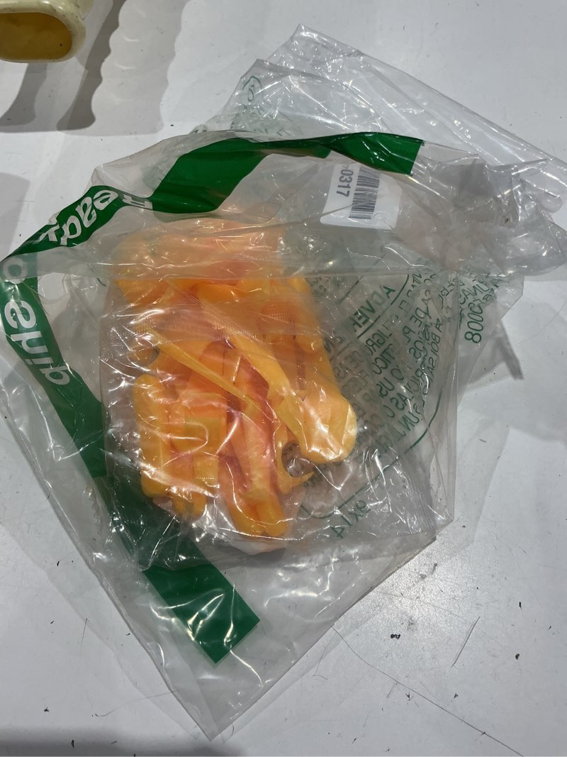 Condition photo showing Good Condition for tire machine rim protector,tire machine duck head plastic insert tire demount head tire machine guard wheel side protector for mount demount duck head tyre repair 2.36"x1.02"x1.10"(12-pack)
