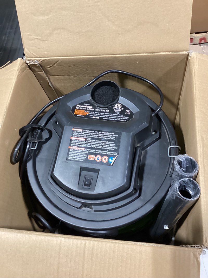 Condition photo showing Good Condition for PowerSmith PAVC101 10 Amp Ash Vacuum,Green / Black 3 Gallon Base Model