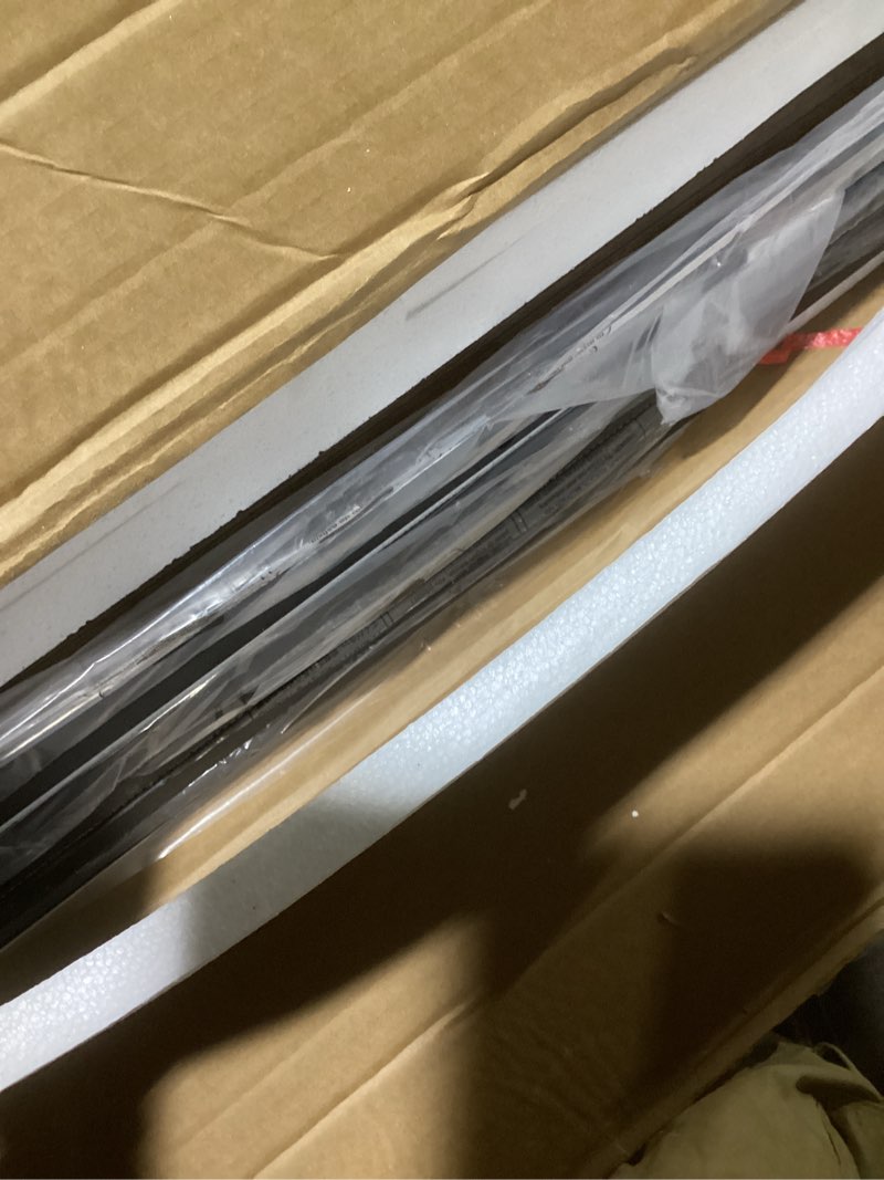 Condition photo showing Good Condition for Lyromix 54" Dog Crate Furniture with Foldable Door, XXL Dog Crates for Large Dogs, Wooden Decorative Dog Cage Kennel Indoor End Table, Rustic Brown