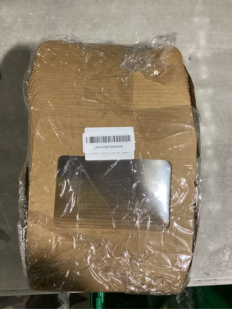 Condition photo showing New/Like New for 50 Pack Take Out Food Containers with Window, 40 oz Microwaveable Kraft Paper To-Go Boxes, Foldable Pastry Containers for Catering, Restaurants, Parties, Meal Prep