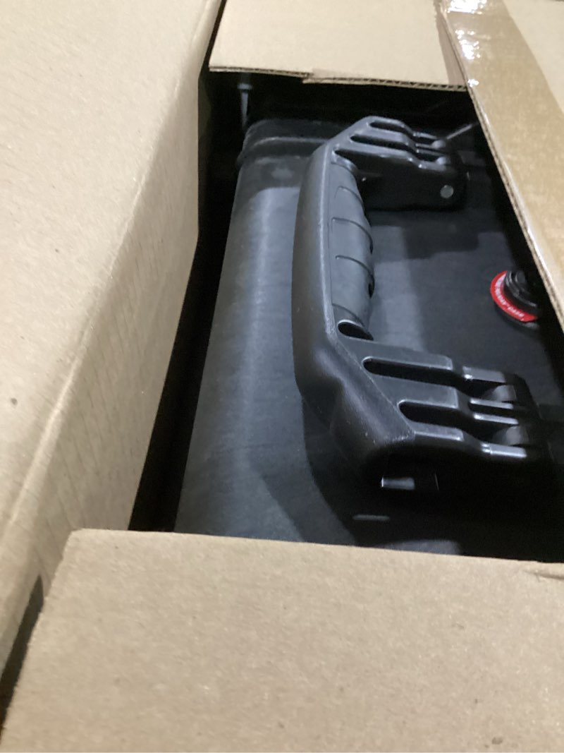Condition photo showing As Is for pelican 1560 case with foam (black) black with foam