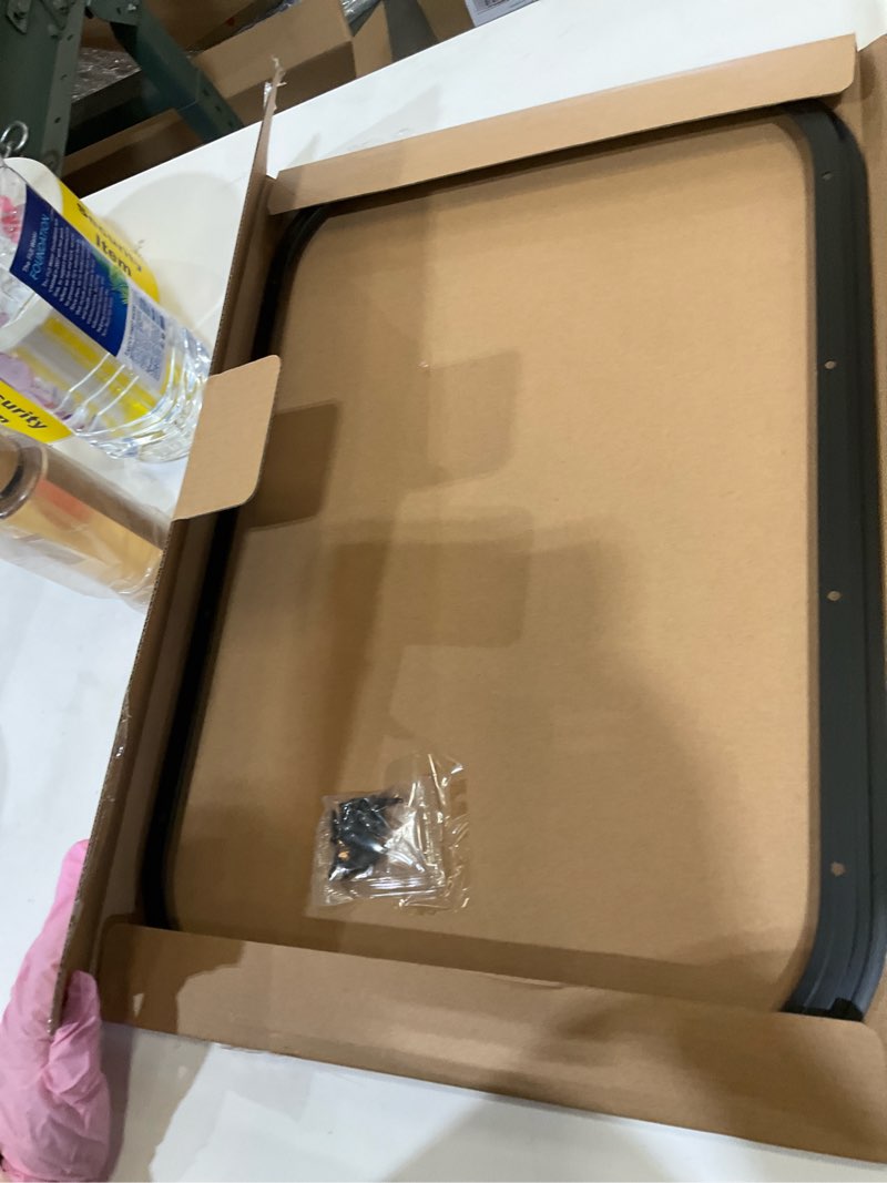 15mm Deep Trim Ring 21x14in, ONLY Suitable 21x14in RV Window with 3/5" or 1-3/4" and Slightly Thicker Up to 1/16" Walls, Can be Installed Reversely