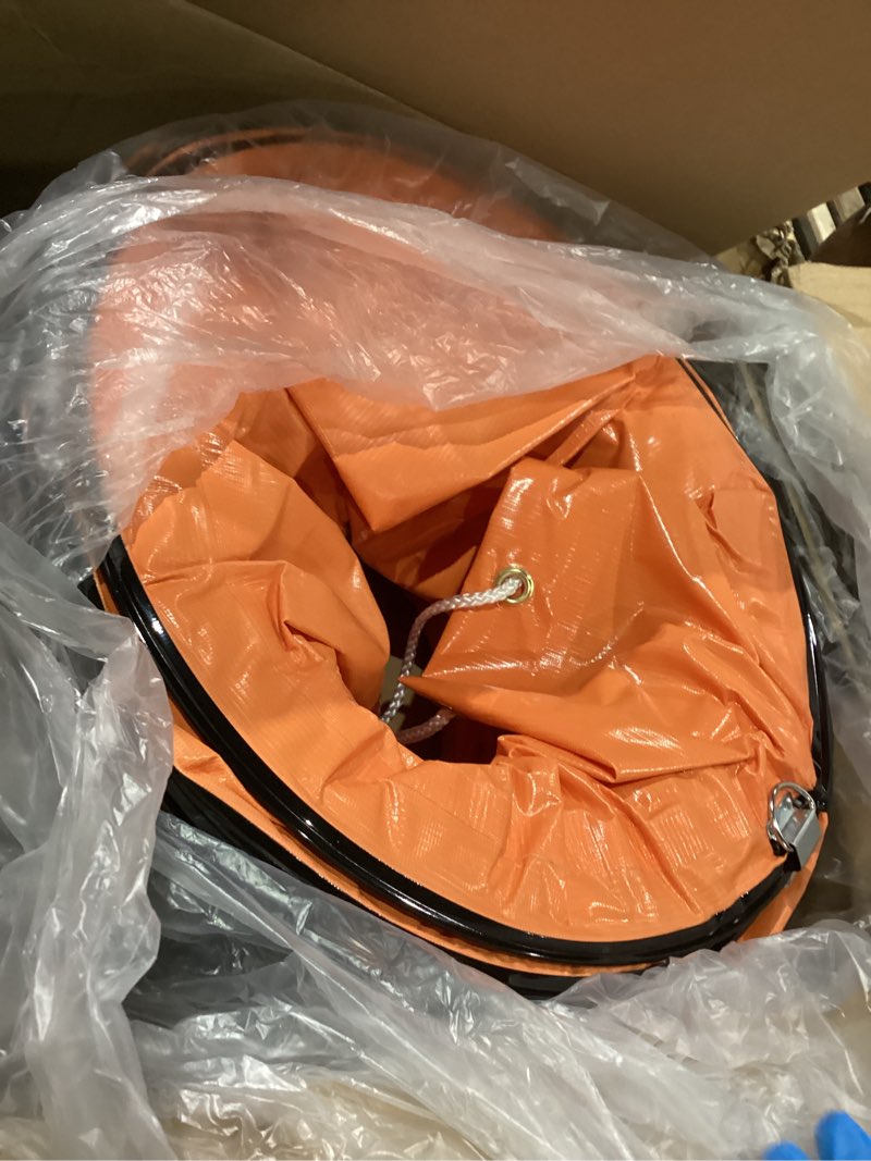 Condition photo showing Good Condition for 16 in two speed utility blower exhaust fan with 32.8 ft duct, 3500 r/min & 3500 cfm heavy duty blower fan, high velocity low noise extraction and ventilation fan with duct hose exhaust fan 16 inch with 32.8 ft duct hose