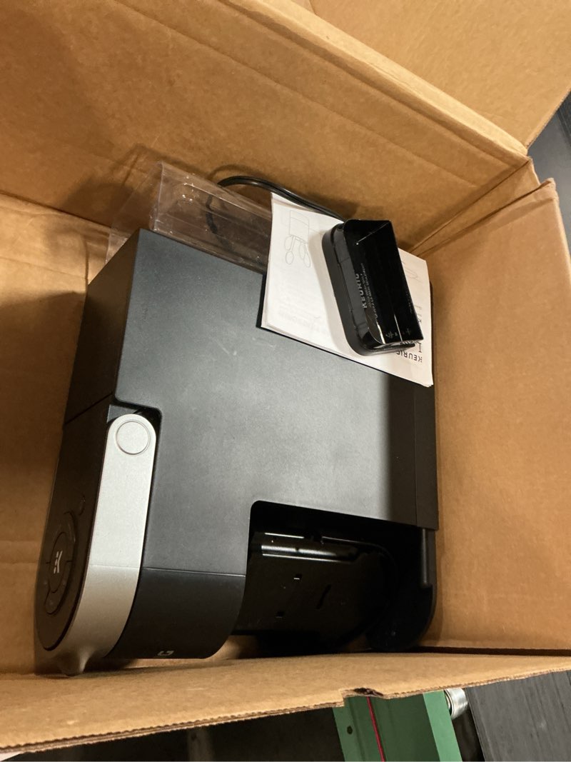 Condition photo showing As Is for Keurig K-Slim Single Serve K-Cup Pod Coffee Maker, Multistream Technology, 3 Brew Sizes, Slim and Sleek Design, 46oz Removable Reservoir, Black