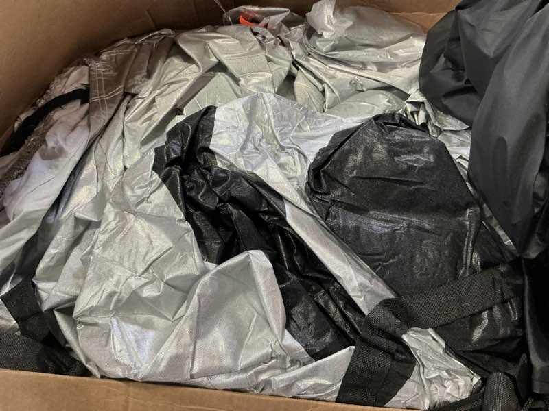 Condition photo showing Good Condition for Large SUV Car Cover for Chevrolet Suburban (1973-2025) 100% Waterproof All Weather, Heavy Duty Outdoor Full Exterior Covers Rain Sun Wind UV Protection.