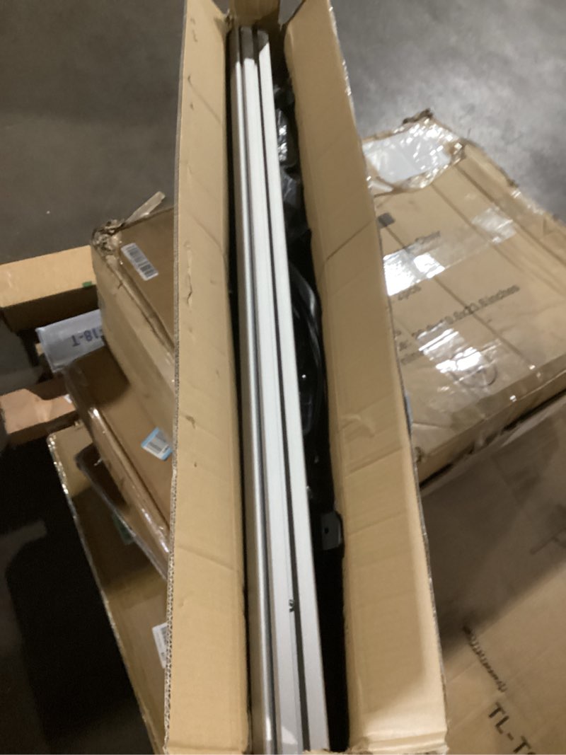 Condition photo showing Good Condition for 2pcs 43.3 inch universal car top roof cross bar luggage cargo rack adjustable window frame aluminum black