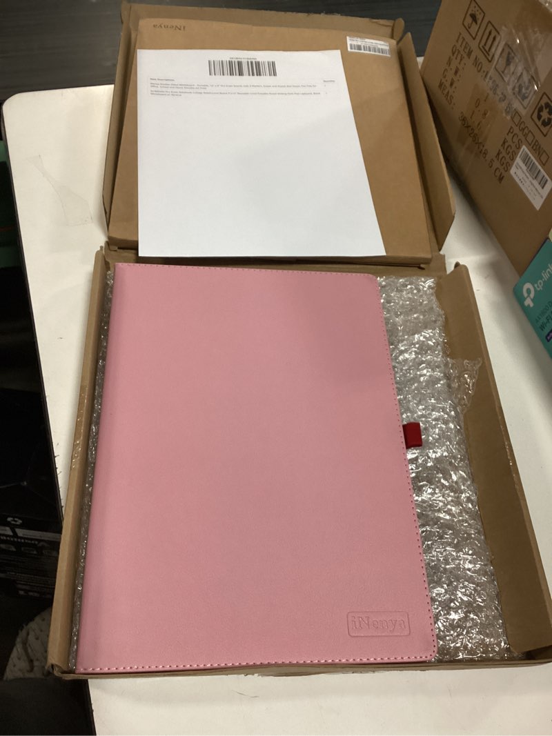 Condition photo showing New/Like New for Feifeiya 6 Sides Dry Erase Notebook Portable Whiteboards Notebook Small Reusable College Ruled Lined