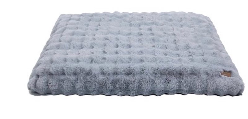  (Similar to stock photo) BingoPaw XXXL Washable Dog Bed: Soothing Mattress with Removable Cover and Non-Slip Bottom, Fluffy Bed, Anti-Anxiety and Waterproof, Puppy Cushion Grey, 130 x 110 x 12 cm