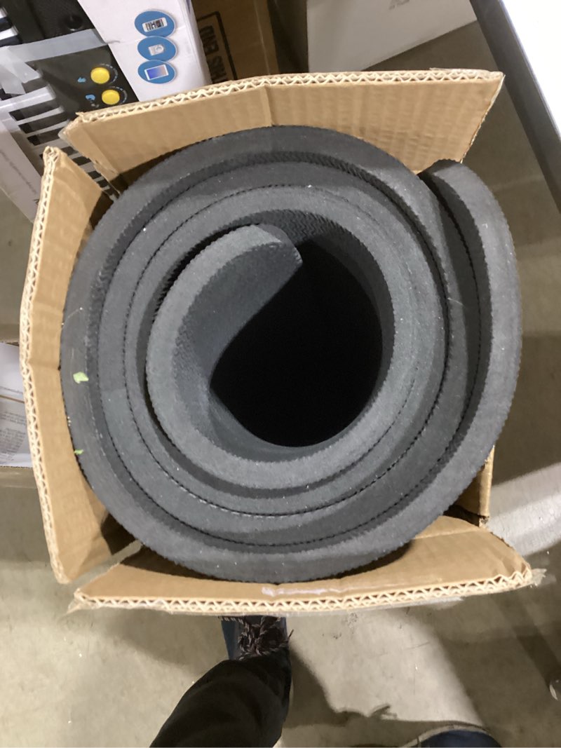 Condition photo showing Good Condition for Hatha Yoga Extra Thick TPE Yoga Mat - 72"x 32" Thickness 1/2 Inch -Eco Friendly SGS Certified - With High Density Anti-Tear Exercise Bolster For Home Gym Travel & Floor Outside Black