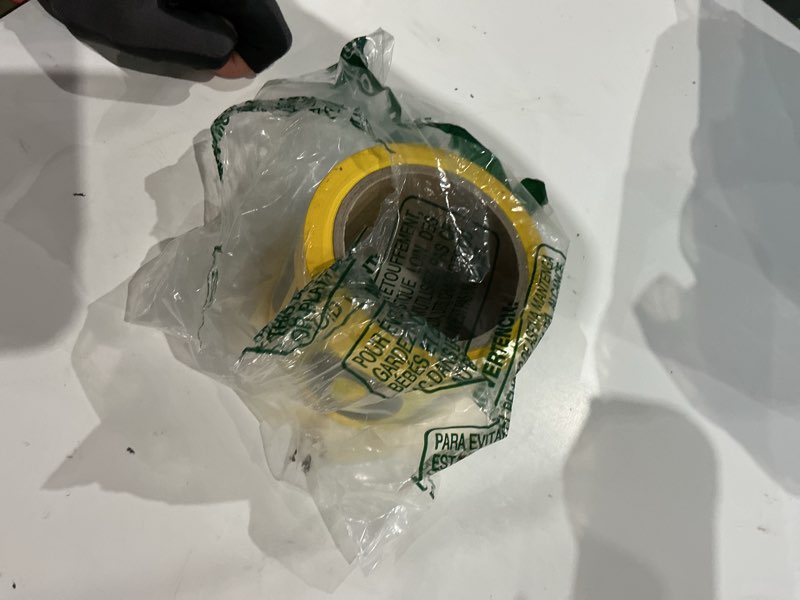 Condition photo showing New/Like New for irwin tools strait-line 66200 barrier tape roll, caution, 3-inch