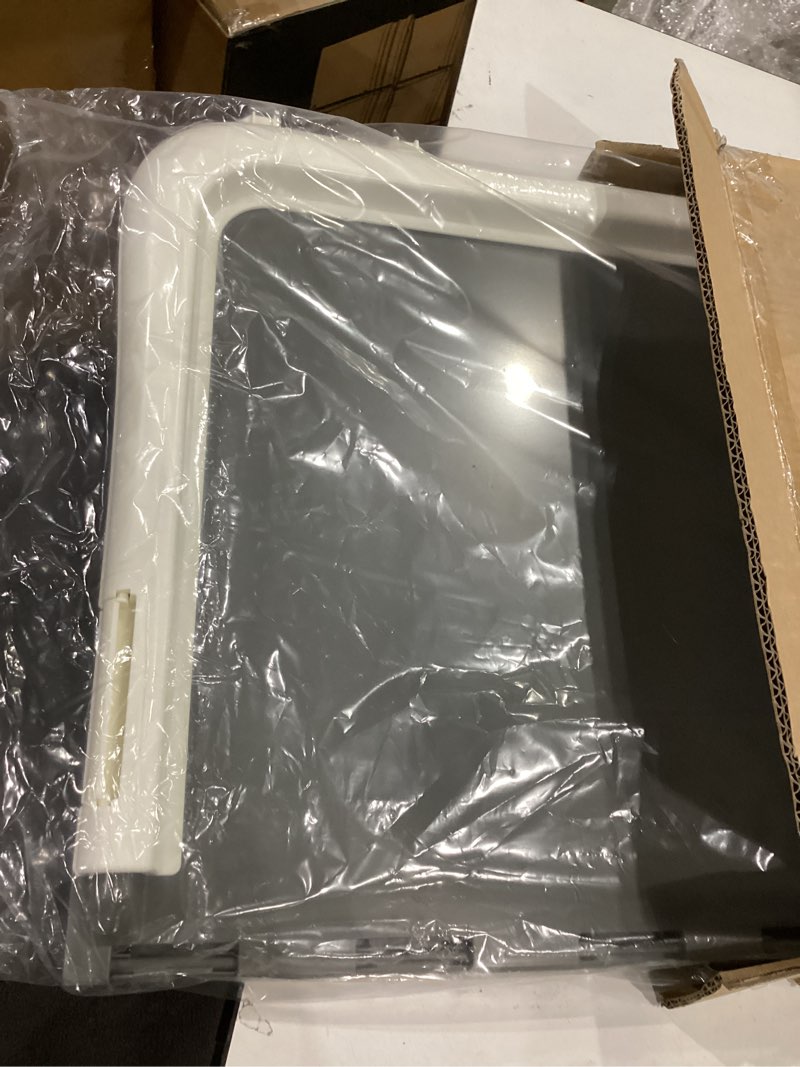 Condition photo showing Good Condition for amazon basics dog training pad holder with secured latches, extra thick and non-slip base, recycled plastic, 28 x 34 inch, large, white and charcoal 28'' x 34''