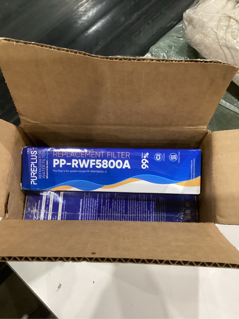 Condition photo showing Good Condition for PUREPLUS Refrigerator Water Filter, Compatible with Frigidaire EPTWFU01, EWF02, Pure Source Ultra II, 3Pack Standard 3 Count (Pack of 1)