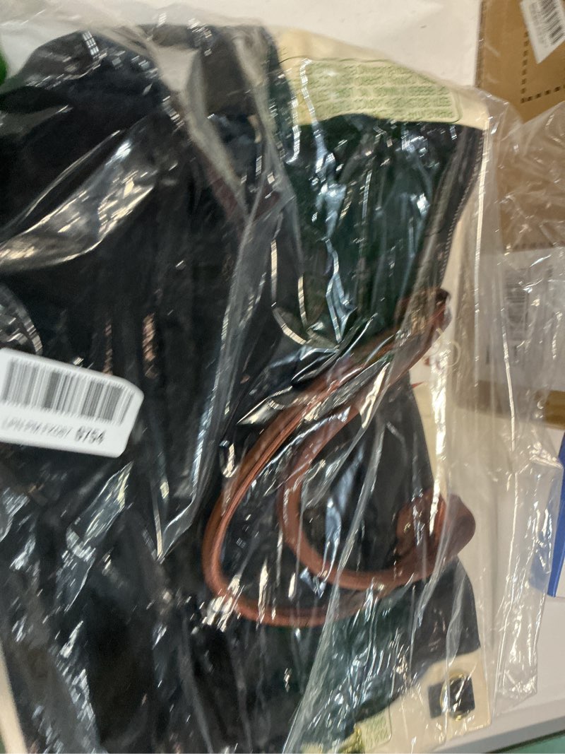 Condition photo showing Good Condition for LOVEVOOK Teacher Tote Bag for Women, Laptop Bag Work Bags Computer Bag, Professional Briefcase Business Large Purses Handbag, Black-Beige-Brown, 17 Inch 17.3 inch Black-beige-brown