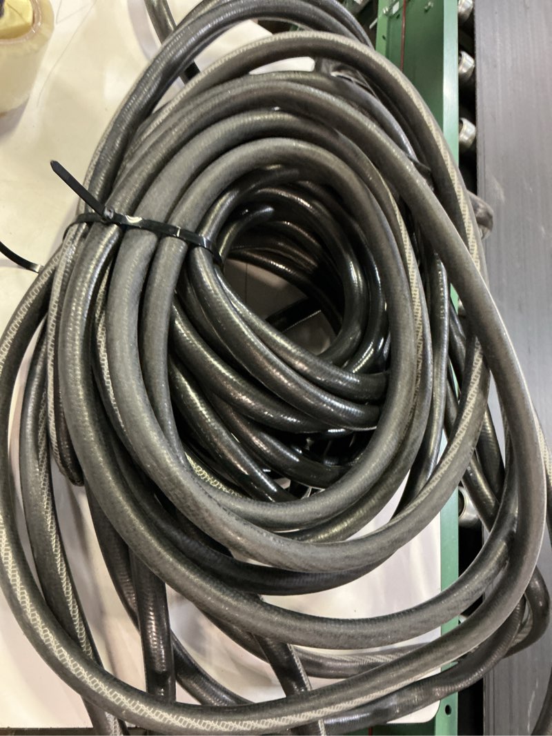 Condition photo showing As Is for eastman 3/8 inch id (1/2 inch od) pvc clear vinyl tubing, 10 foot length, 98620