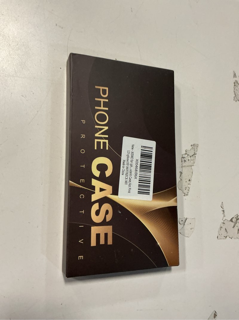 Condition photo showing New/Like New for for iPhone 13 Pro Case 6.1 Inches 360°Rotatable Magnetic Ring Invisible Stand,[Compatible with Mag-Safe] Military Shockproof Frosted Translucent Case,Hot Pink Hot Pink iPhone 13 Pro