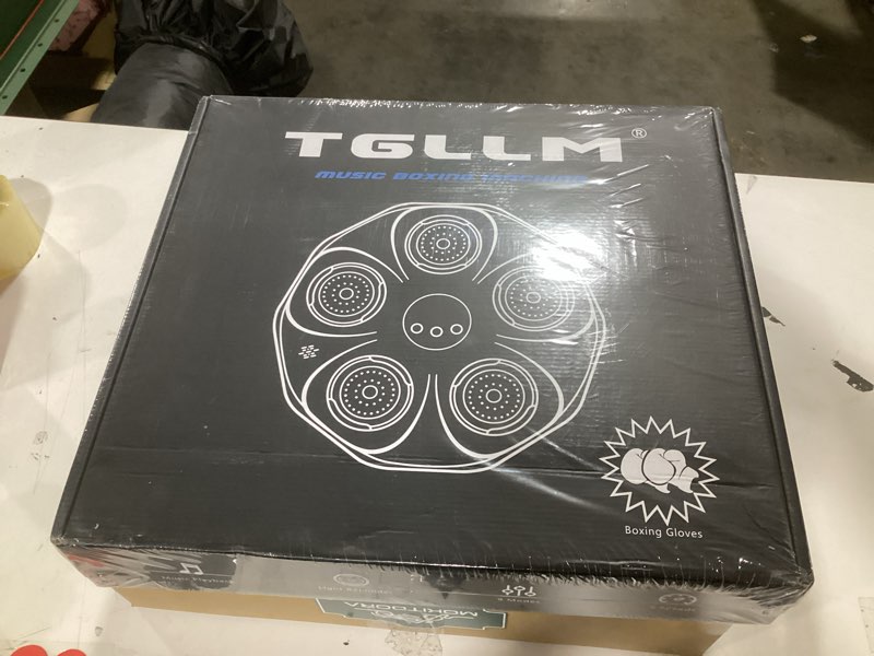 Condition photo showing New/Like New for Music Boxing Machine, Interactive Punching Trainer with Boxing Gloves, Large Size Wall Mounted Electronic Boxing Target for Adult Kids, 9 Modes & 9 Speeds