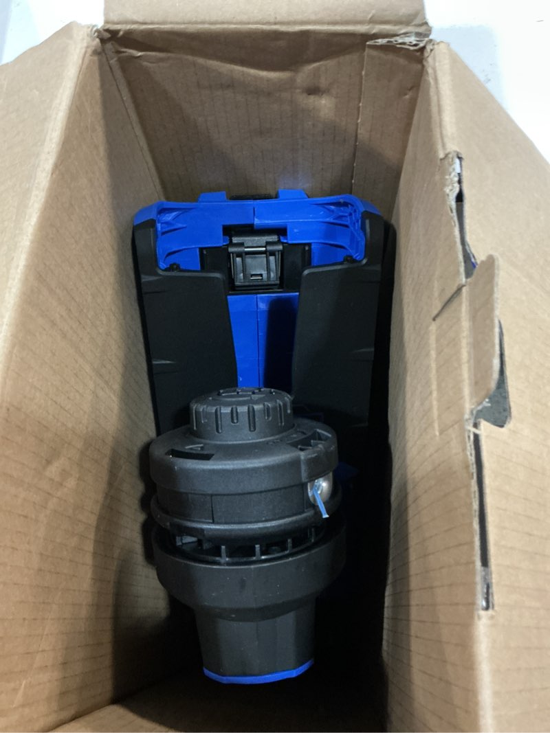 Condition photo showing As Is for kobalt gen4 40-volt 15-in straight shaft battery string trimmer 4 ah (battery and charger included)
