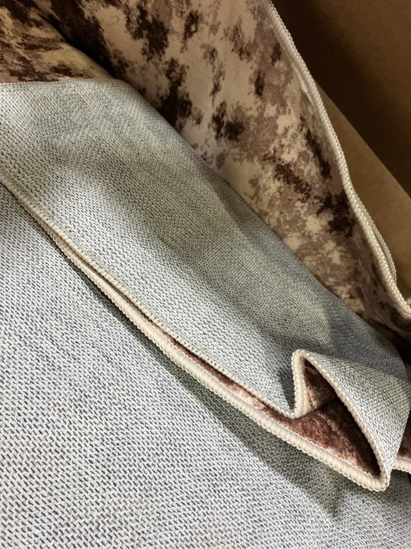 Condition photo showing Good Condition for RELEANY Washable Area Rugs 10'x14 Non-Slip Modern Abstract Soft for Living Room Entryway Bedroom Nur