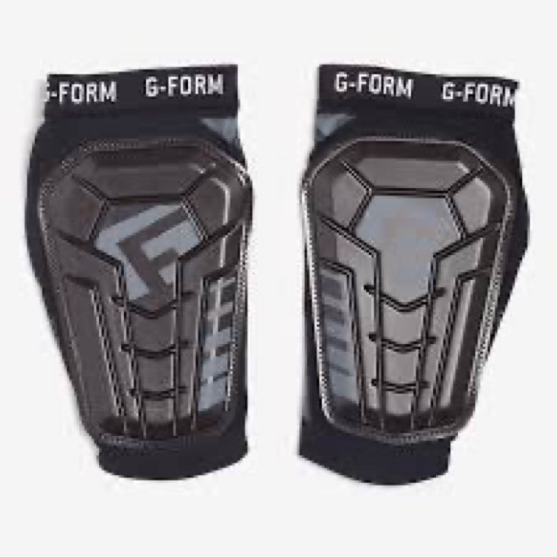 G-Form Youth Pro-S Vento Soccer Shin Guard - Black  Youth L/XL