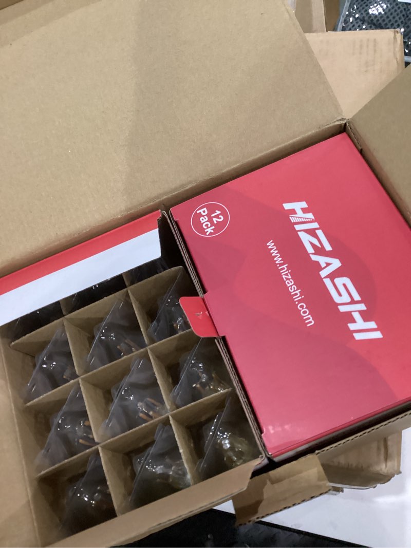 Condition photo showing New/Like New for Hizashi 90+CRI E12 LED Bulb 60 Watt Dimmable, 2700K Soft White, Candelabra Light Bulb, B11 Chandelier Light Bulbs, 6W, 550LM, Candle Light Bulbs, UL Listed, 24 Pack 60w 2700k 24 Count (Pack of 1)