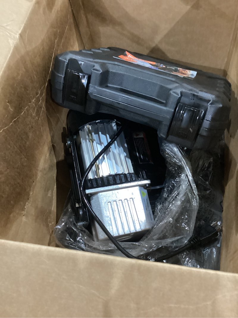 Condition photo showing As Is for hvac + r134a kit ac a/c set combo 3 cfm air vacuum pump ac manifold gauge
