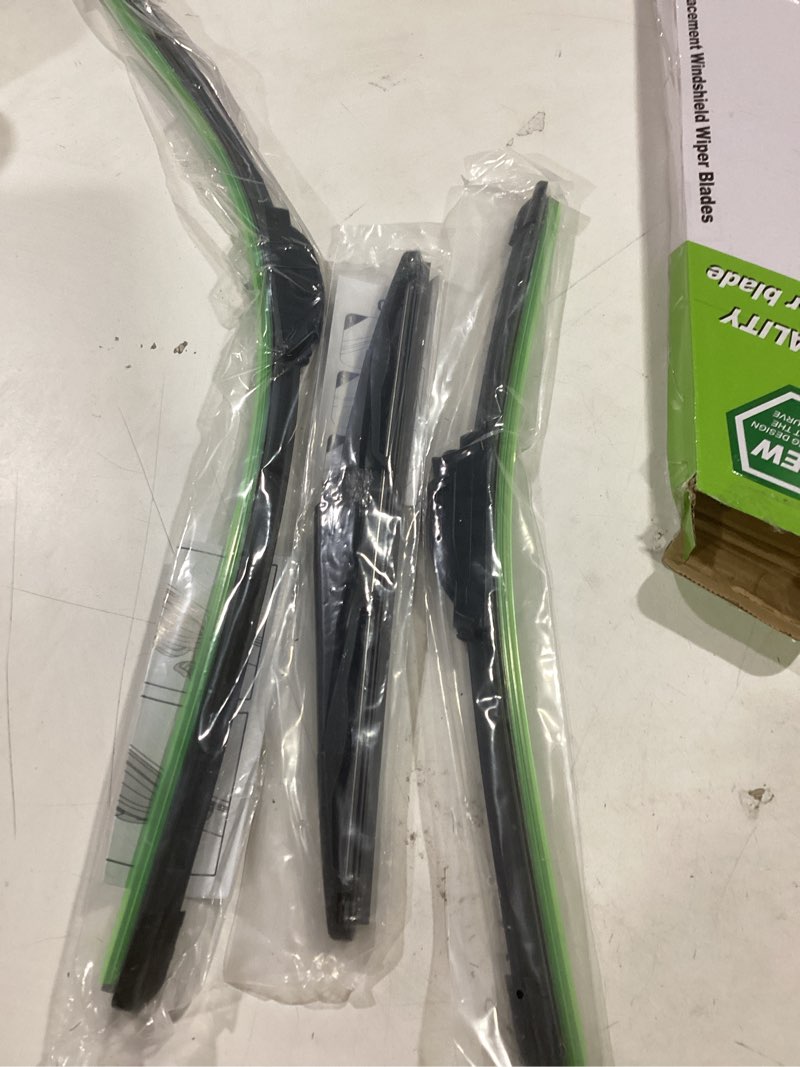 Condition photo showing New/Like New for CJPPPZIW® Windshield Wipers-26"+16"+12" Replacement for 2023-2024 Kia Sportage OEM Quality Premium All-Season Front Rear Wiper Blades (Pack of 3) 26''+16''+12'' for 2023-2024 Kia Sportage