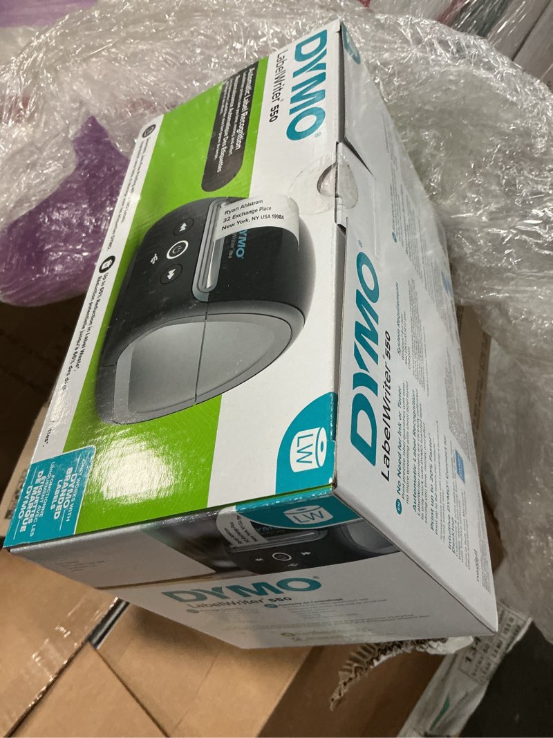 Condition photo showing New/Like New for dymo® labelwriter® 550 label maker  direct printing  automatic label prints  1 count