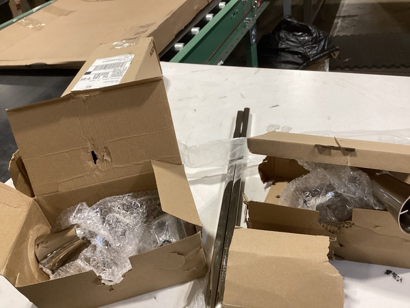 Condition photo showing Good Condition for Moen YB0322NL Flara 24-Inch Double -Towel Bar, Polished Nickel