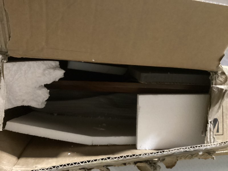 Condition photo showing Good Condition for Lorell Essentials Conference Table, Walnut Laminate