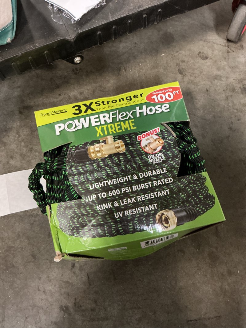 Condition photo showing Good Condition for flex-able hose flex-able xtreme hose 100ft - kink free, expandable, heavy duty, green