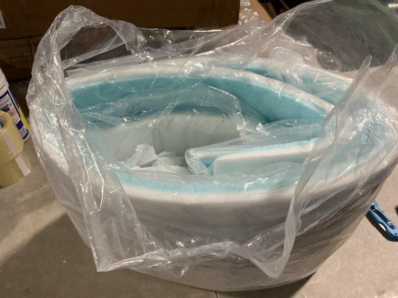 Condition photo showing Good Condition for upholstery foam, 72" x 24" x 2" high density gel memory foam padding couch cushion support, cut to size foam replacement pad for sofa sag support