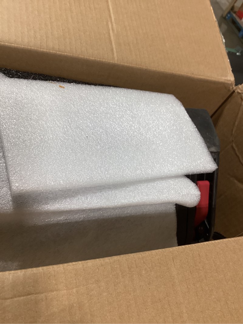Condition photo showing New/Like New for diono radian 3r, 3-in-1 convertible car seat, rear facing & forward facing, 10 years 1 car seat, slim fit 3 across, gray slate radian 3r fits 3 across gray slate