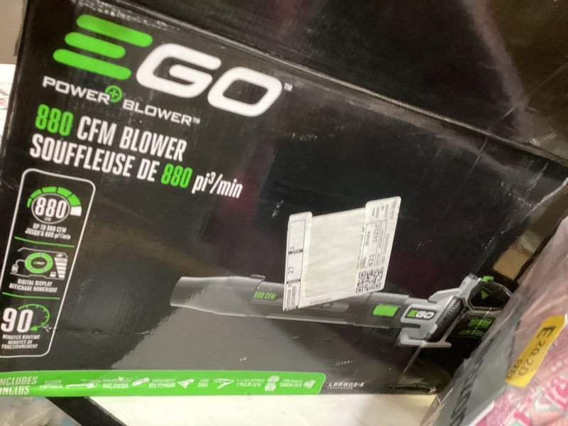ego power+ 56-volt 880-cfm 200-mph battery handheld leaf blower 4 ah battery included charger included
