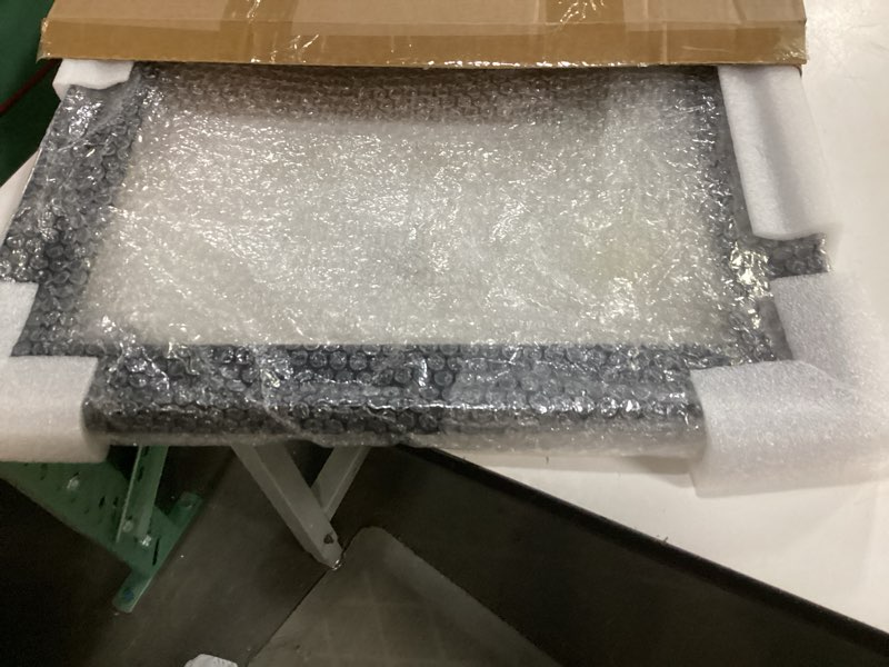 Condition photo showing Good Condition for 16x20 black picture frame, premium solid wood with modern matte finish, for displaying 16x20 posters, art, certificates in home & office (frame only)