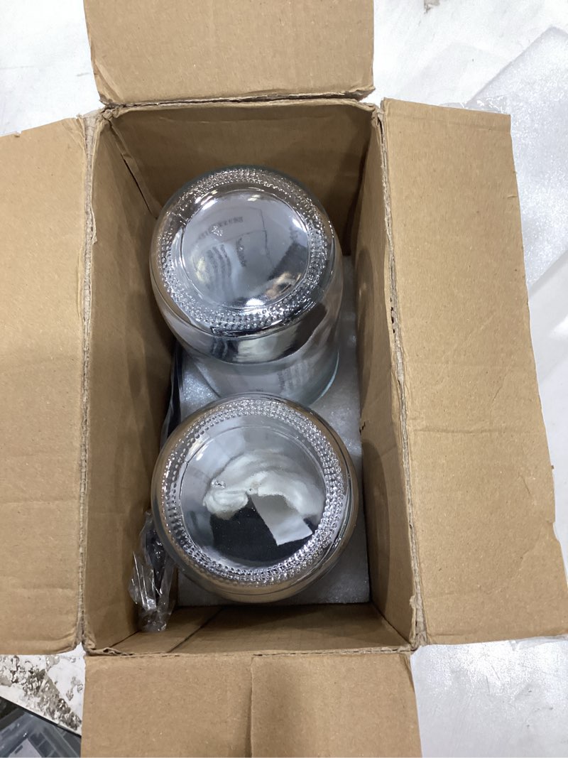 Condition photo showing As Is for DWTS DANWEITESI Sourdough Starter Jar with Date Marked Feeding Band, Thermometer, Sourdough Fermentation Jar Scraper, Sewn Cloth Cover & Aluminum Lid, Sourdough Starter Kit Reusable(2pcs/24oz) 24oz-2pcs